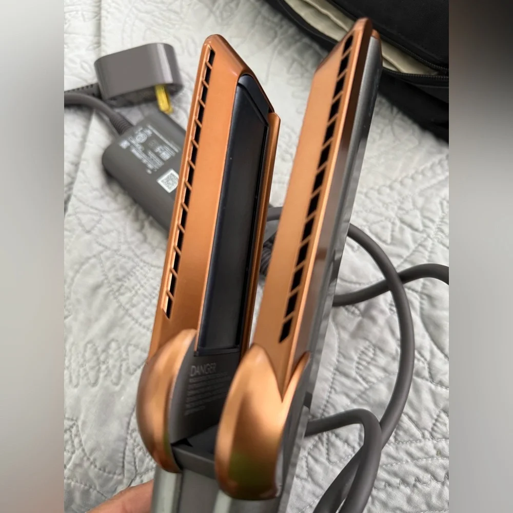 Dyson Airstrait Hair Straightener in Nickel and Copper - Picture 6 of 7